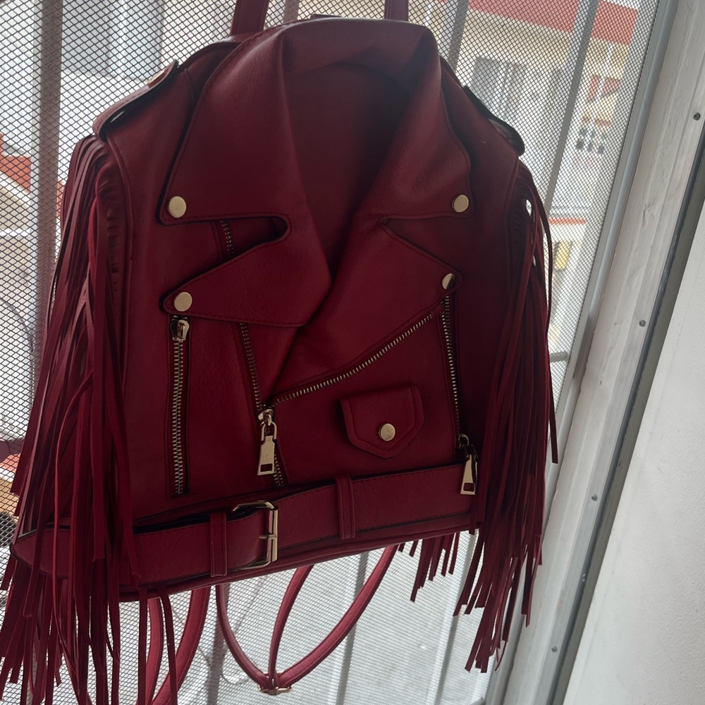 Motorcycle Jacket Backpack 🎒